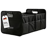 stuff from above Auto Organizer in schwarz - Kofferraumtasche - (57x35x30cm) - Antirutsch durch...