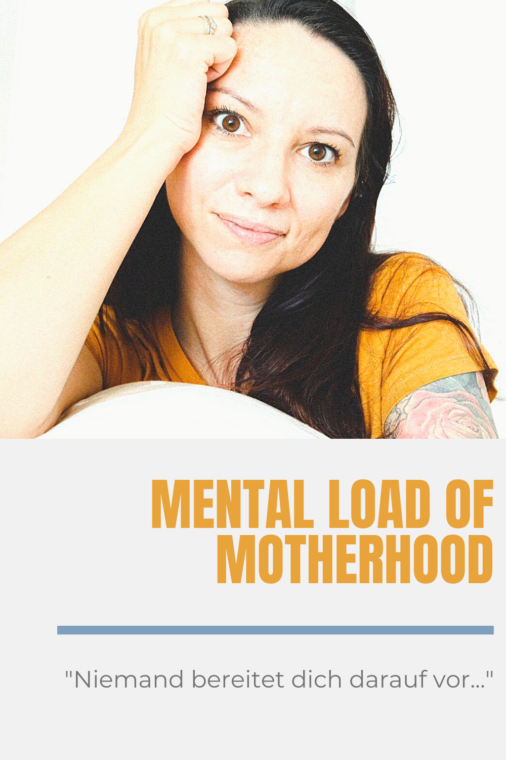 Mental Load of Motherhood Nina von Plansmeetlife gibt Tipps gegen die Überforderung der Frauen und speziell Mütter im Alltag
